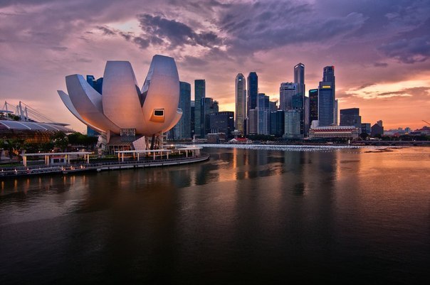 Утро, Сингапур.
