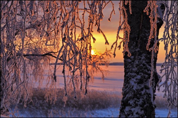Зима в Финляндии...