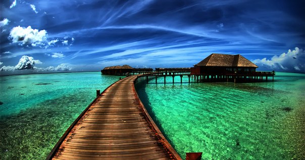 Мальдивы - идеальное место для отдыха.