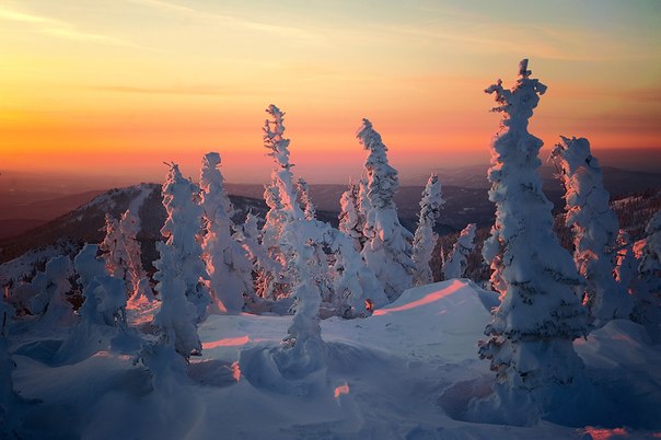 Гора Зеленая, Кемеровская область, Россия.