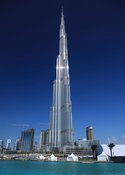 Самое высокое здание в мире - Бурдж-Халифа, Дубай, ОАЭ