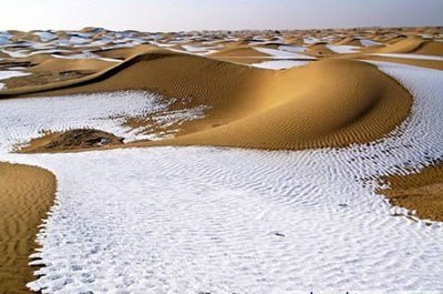 18 февраля 1979 г. в пустыне Сахара однажды – шел снег.