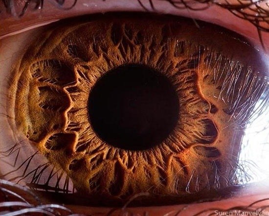 Человеческий глаз способен видеть предметы, находящиеся на любом расстоянии.