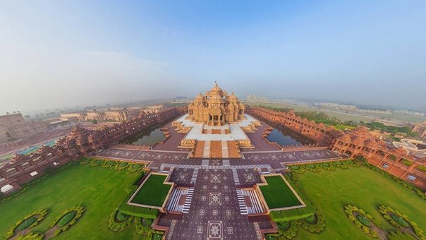 Самый большой индуистский храм в мире. Акшардхам , Индия