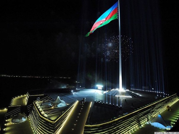 Самый Большой Флаг в Мире в Баку