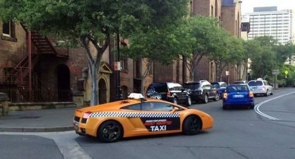 Такси в Омане выглядит таким образом.