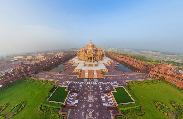 Самый грандиозный индуистский храм в мире. Акшардхам, Индия