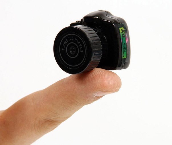 MAME-CAM — самая маленькая камера в мире.
