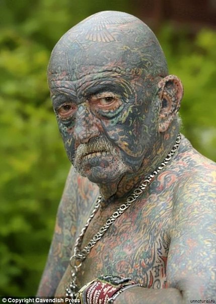 Самый татуированный прадедушка