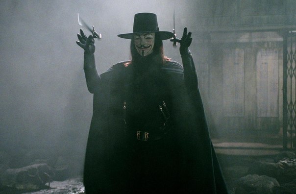 Рубрика: фильм дня
  
    
      
    
    
      Другое кино 
      8 апр 2012 в 15:43
    
  
«V» значит Вендетта (V for Vendetta)