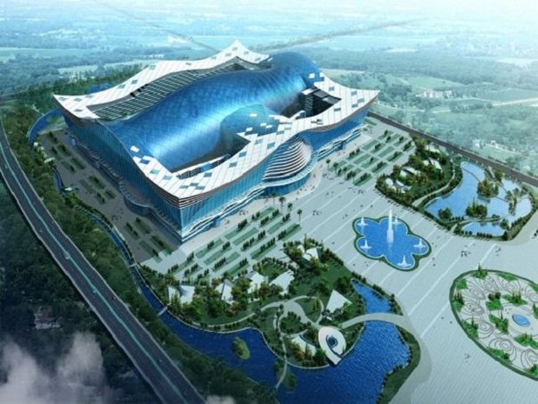 В Китае построили самое большое здание на планете.