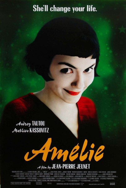 Рубрика: фильм дня
  
    
      
    
    
      Другое кино 
      10 апр 2012 в 11:35
    
  
Амели (Le Fabuleux destin d'Amélie Poulain)