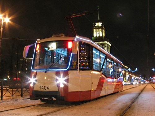 Санкт-Петербург - столица трамваев.
