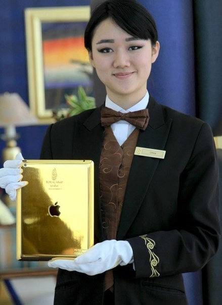 7-звездочный отель в Дубае предлагает постояльцам золотые iPad