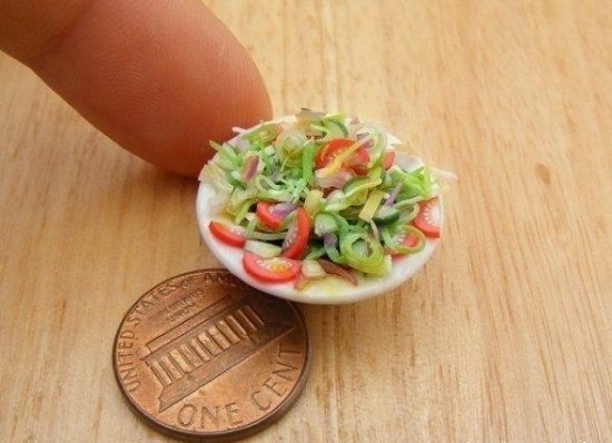Самый маленький в мире салат