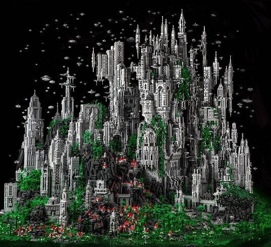Лего-Сити, построенный с 200,000 частей