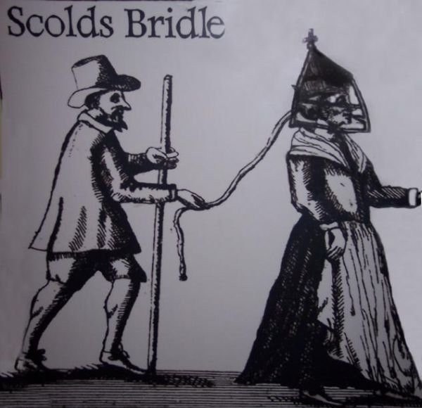 Это средневековый прибор против женской болтовни - Scold s bridle.