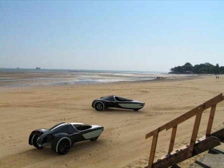 Manta Concept - интересная идея плавающего автомобиля
