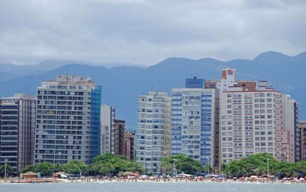 Сантос в Бразилии - самый кривой город в мире