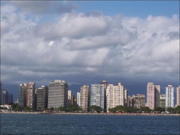 Сантос в Бразилии - самый кривой город в мире