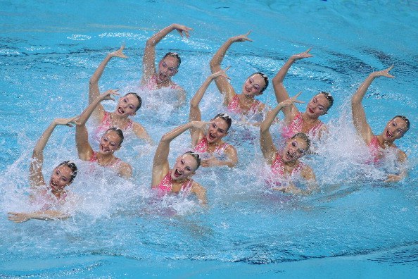 Сборная России по синхронному плаванию завоевала золотую медаль лондонской Олимпиады!