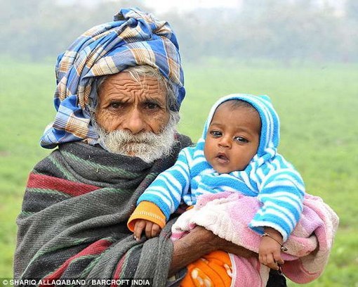 Индийский фермер Рамджит Рагхав признан самым старым отцом в мире