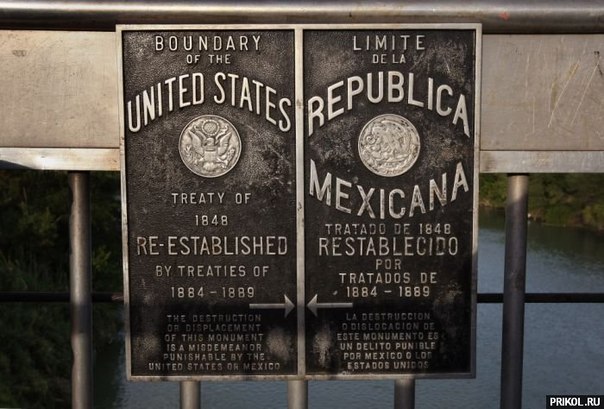 Граница Мексики и США