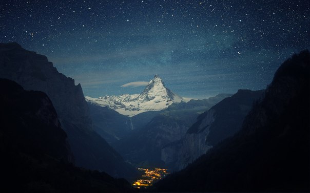 Звездная долина в Альпах