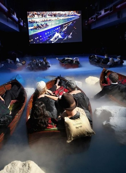 Реальный «Титаник 3D» в Лондоне.