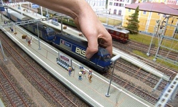 Самая большая в мире модель железной дороги