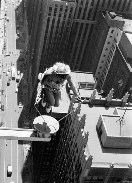 Чикаго, 1955 год. Никакой специальной техники, трюков и фотошопа.