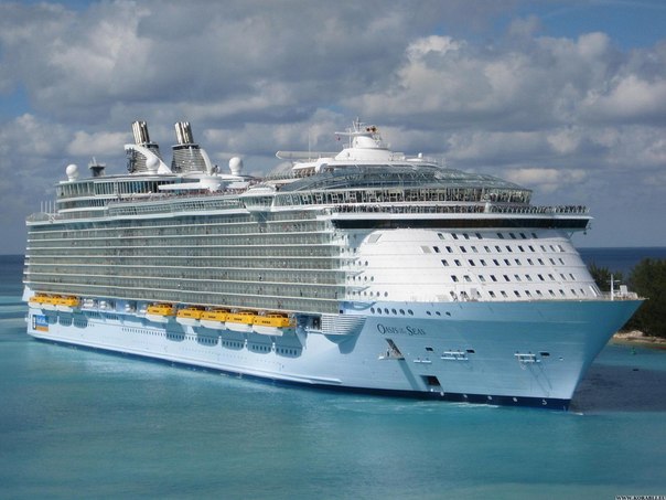 Новые фото самого большого круизного судна Oasis of the Seas