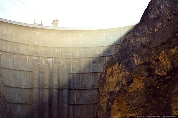 Чиркейская ГЭС – самая высокая арочная плотина в России