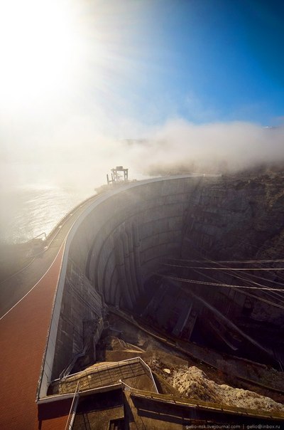 Чиркейская ГЭС – самая высокая арочная плотина в России