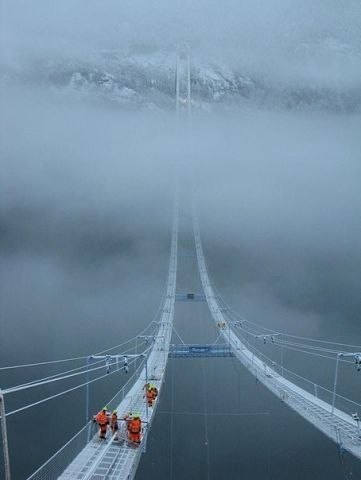Мост в Норвегии (norway sky bridge).