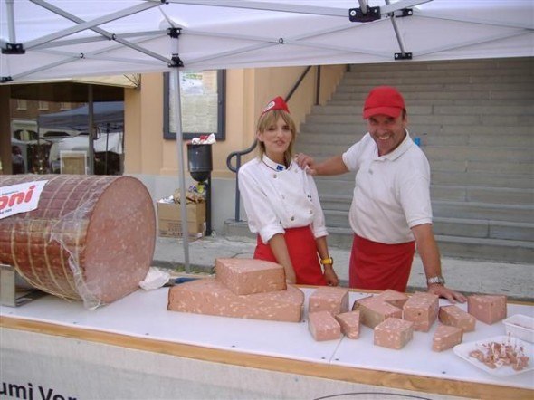 Мортаделла – колбаска из Италии 