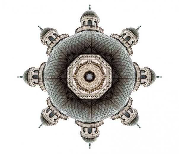 Архитектурные калейдоскопы Кори Стивенса