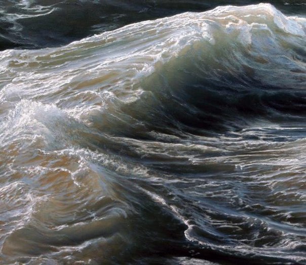 Ran Ortner (Рэн Ортнер) создал поистине невероятную иллюзию моря.