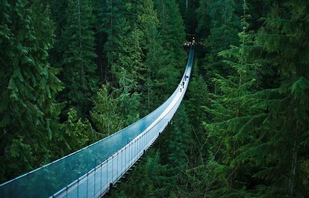 Висячий мост Капилано, Ванкувер, Канада