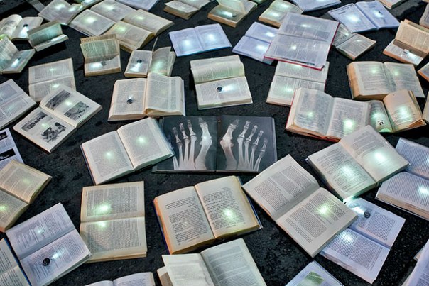 Тысячи книг на дорогах Мельбурна 