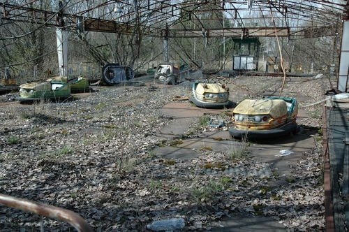 Заброшенный город призрак. Чернобыль.