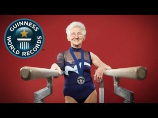 World's Oldest gymnast - Meet The Record Breakers - Guinness World Records
