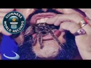 Ultimate Guinness World Records Show - Episode 31: Tarantula in Mouth!
