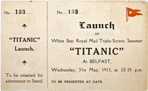 Билет на "Титаник".