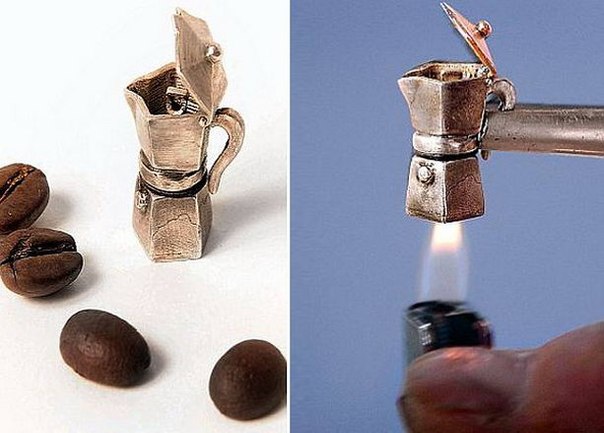 Самая маленькая кофеварка варит кофе за 25 секунд