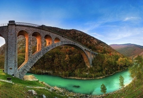 Мост Солкан, Словения