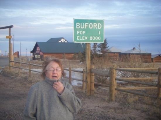 Buford - это единственный ГОРОД с населением 1 человек