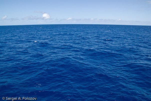 Если все земные океаны равномерно "размазать" по поверхности Земли, то глубина водного слоя в любой точке планеты составит около трех километров.