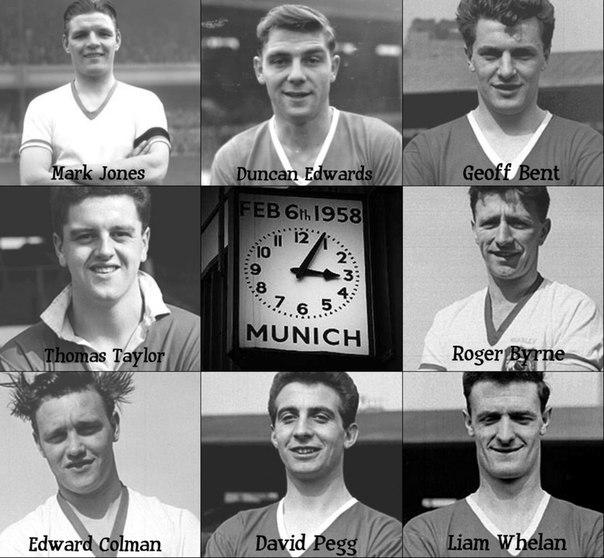 Я искренне надеюсь, что все знают, что за трагедия случилась с клубом Манчестер Юнайтед 55 лет назад.Это была авиакатастрофа которая случилась 6 февраля 1958,тогда на борту находился основной состав футбольного клуба Манчестер Юнайтед ,всего погиб 21 человек,и 8 футболистов этой футбольной команды...
