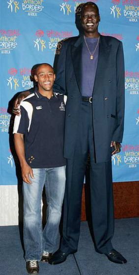 Самый высокий баскетболист в мире